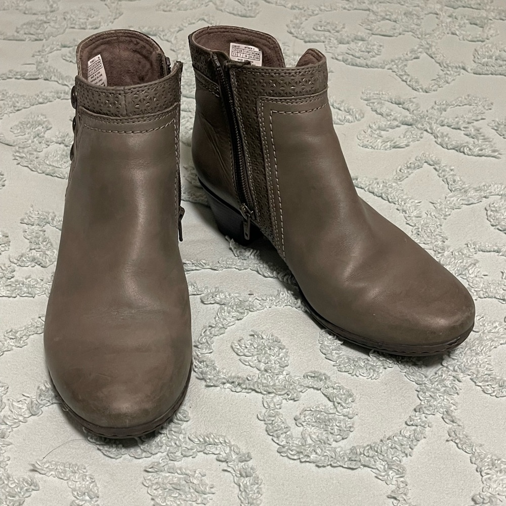 Leather booties, Cobb Hill for Rockport